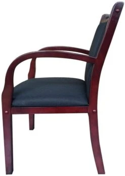 Boss Wood Guest Chair [B9557M-BK] -Office Chairs Unlimited Shop boss wood guest chair b9557m bk 29402654670999