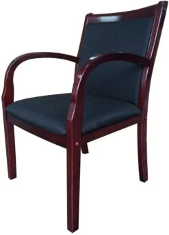 Boss Wood Guest Chair [B9557M-BK] -Office Chairs Unlimited Shop boss wood guest chair b9557m bk 29402662568087
