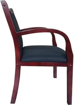 Boss Wood Guest Chair [B9557M-BK] -Office Chairs Unlimited Shop boss wood guest chair b9557m bk 31516010741911