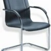 Boss Chrome Frame Vinyl Guest Chair [B9530-4] -Office Chairs Unlimited Shop chrome frame vinyl guest chair b9530 13694440669324