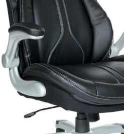 Deluxe Bonded Leather Executive Chair With Flip-Up Arms [ECH620636] -Office Chairs Unlimited Shop deluxe bonded leather executive chair with flip up arms ech620636 38329785909496