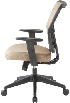 Deluxe Latte Fabric 2 To 1 Height Adjustable Chair [213-J] -Office Chairs Unlimited Shop deluxe latte fabric 2 to 1 height adjustable chair 213 j 31580560228503