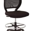 Deluxe Woven Mesh Back Armless Drafting Chair, Icon Black Seat [DC51000N-231] -Office Chairs Unlimited Shop deluxe woven mesh back armless drafting chair icon black seat dc51000n 231 13693031153804
