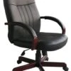Executive Custom Finish LeatherPlus Office Chair [B8376] -Office Chairs Unlimited Shop executive custom finish leatherplus office chair b8376 31553655898263