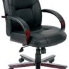 Executive Mid Back Leather Desk Chair [B8906] -Office Chairs Unlimited Shop executive mid back leather desk chair b8906 13691157938316