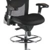 Harwick Deluxe Ergonomic Mesh Drafting Stool [3052D] -Office Chairs Unlimited Shop harwick deluxe ergonomic mesh drafting stool 3052d black included no additional charge standard rolling casters included 13691914354828