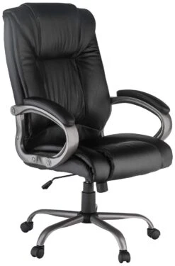 Harwick Extra Wide Big & Tall Leather Office Chair [8229]