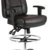 Harwick Multi-Function Leather Drafting Chair [100KL]