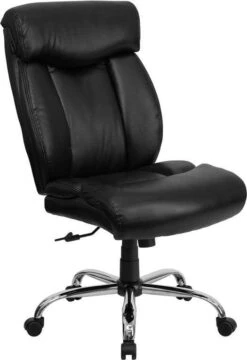 Hercules 400 Lb. Executive Big And Tall Chair [GO-1235-BK-FAB-GG] -Office Chairs Unlimited Shop hercules black fabric big and tall chair go 1235 bk fab gg black leather no arms 29670946078871