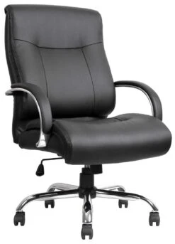 Lorell Deluxe Big And Tall Leather Office Chair [LLR40206]