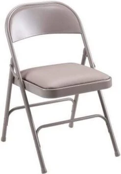 Lorell Padded Metal Folding Chair [62501]