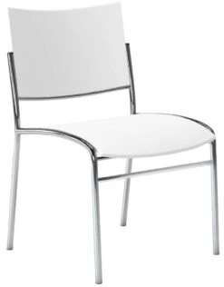 Safco Mayline Escalate Plastic Stack Chairs, 4 Pack [ESC2] -Office Chairs Unlimited Shop mayline escalate plastic stack chairs 4 pack esc2 white 31689645392023
