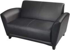 Safco Mayline Santa Cruz Italian Leather Settee [VCC2]