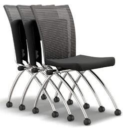 Safco Mayline Valore Armless Mesh Back Nesting Chair, 2-Pack [TSH2] -Office Chairs Unlimited Shop mayline valore armless mesh back nesting chair tsh2 29176538824855