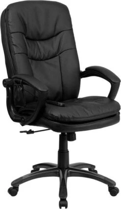 Mid Back LeatherSoft Massage Chair [BT-9585P-GG]