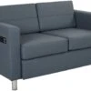 Office Star Ave Six Atlantic Loveseat Blue [ATL52-R105] -Office Chairs Unlimited Shop office star ave six atlantic loveseat blue atl52 r105 13692897984652