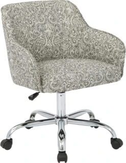 Office Star Ave Six Bristol Task Chair Velvet Fabric [BRL26] -Office Chairs Unlimited Shop office star ave six bristol task chair velvet fabric brl26 veranda pewter 31685111349399