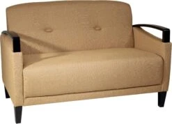 Office Star Ave Six Main Street Loveseat Fabric [MST52] -Office Chairs Unlimited Shop office star ave six main street loveseat fabric mst52 woven wheat 29178649542807