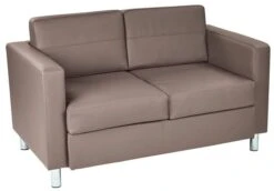 Office Star Ave Six Pacific Faux Leather Love Seat [PAC52] -Office Chairs Unlimited Shop office star ave six pacific faux leather love seat pac52 stratus 31728197861527