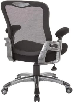 Office Star Faux Leather Mesh Back Manager’s Chair [EMH6918T] -Office Chairs Unlimited Shop office star faux leather mesh back manager s chair emh6918t 29582750318743