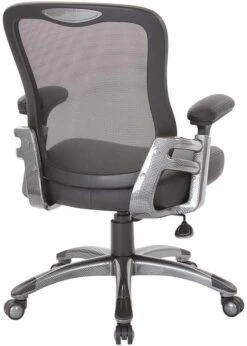Office Star Faux Leather Mesh Back Manager’s Chair [EMH6918T] -Office Chairs Unlimited Shop office star faux leather mesh back manager s chair emh6918t 31685891752087