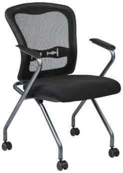 Office Star Pro Line II Mesh Folding Chair /2 Pack [84440-30]