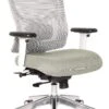 Office Star Pro-Line II™ ProGrid® White Mesh Mid Back Chair [95672-5882] -Office Chairs Unlimited Shop office star pro line ii progrid white mesh mid back chair 95672 5882 31569364975767