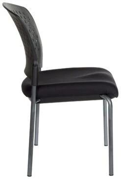 Office Star Pro-Line II™ Titanium Finish Armless Visitors Chair [8620R-30]