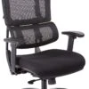 Office Star Pro-Line II™ Vertical Black Mesh Back Chair Black Base With Headrest [99663BHRB-30] -Office Chairs Unlimited Shop office star pro line ii vertical black mesh back chair black base with headrest 99663bhrb 30 13693390323852