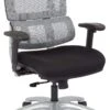 Office Star Pro-Line II™ Vertical Grey Mesh Back Chair Silver Base [99666S-30] -Office Chairs Unlimited Shop office star pro line ii vertical grey mesh back chair silver base 99666s 30 13693391372428
