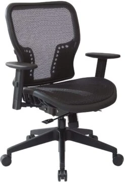 Office Star Space Seating® Executive Chair Dark Air Grid [2160SL]