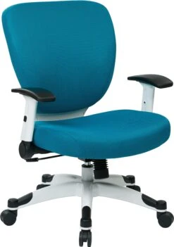 Office Star Space Seating Fun Colors Fabric Mesh Office Chair [5200W] -Office Chairs Unlimited Shop office star space seating fun colors fabric mesh office chair 5200w blue 7 13865750036620