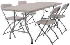 Office Star Work Smart™ Blow Mold Folding Set [QT7205-05]