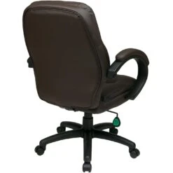 Office Star Work Smart™ Deluxe Faux Leather Managers Chair [FL605] -Office Chairs Unlimited Shop office star work smart deluxe faux leather managers chair fl605 13693487939724
