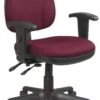 Office Star Work Smart™ Ergonomic Office Chair [8180] -Office Chairs Unlimited Shop office star work smart ergonomic office chair 8180 burgundy 29916688253079