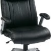 Office Star Work Smart™ Executive Bonded Leather Chair Black [ECH38665A-EC3] -Office Chairs Unlimited Shop office star work smart executive bonded leather chair black ech38665a ec3 13866592895116