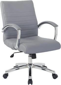 Office Star Work Smart™ Executive Low Back Chair [FL92011C] -Office Chairs Unlimited Shop office star work smart executive low back chair fl92011c charcoal 31692144312471