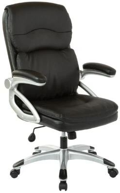 Office Star Work Smart™ High Back Leather Executive Manager's Chair [ECH91236-EC3]