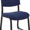 Office Star Work Smart™ Armless Visitor's Chair With Sled Base [FL1033] -Office Chairs Unlimited Shop office star work smart visitor chair sled base fl1033 woven indigo 31553470431383