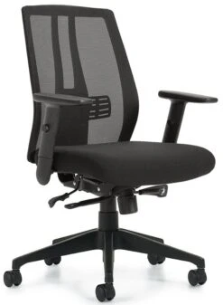Offices To Go Mesh Back Fabric Office Chair [OTG10707B]