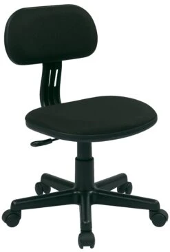 OSP Designs Armless Swivel Task Chair [499] -Office Chairs Unlimited Shop osp designs armless swivel task chair 499 black 3 29532013232279