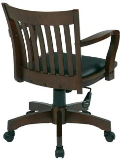 OSP Designs Deluxe Wood Bankers Desk Chair [108] -Office Chairs Unlimited Shop osp designs deluxe wood bankers desk chair 108 29112411783319