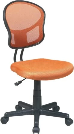 OSP Designs Fun Colors Pneumatic Mesh Task Chair [EM39800] -Office Chairs Unlimited Shop osp designs fun colors pneumatic mesh task chair em39800 orange 18 31684038623383