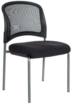 Pro Line II Armless Mesh Back Stacking Visitors Chair [86724R-30]