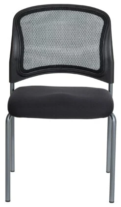 Pro Line II Armless Mesh Back Stacking Visitors Chair [86724R-30] -Office Chairs Unlimited Shop pro line ii armless mesh back stacking visitors chair 86724r 30 39753804644600
