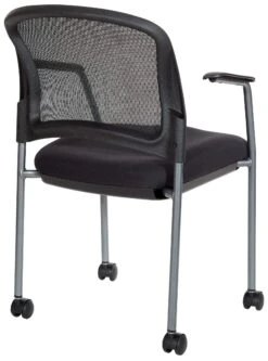 Pro-Line II™ Titanium Rolling Visitors Chair [86740R-30] -Office Chairs Unlimited Shop pro line ii titanium rolling visitors chair 86740r 30 29524641087639