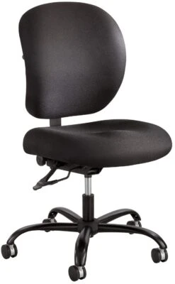 Safco Alday™ 24 Hour Office Chair [3391BL] -Office Chairs Unlimited Shop safco alday trade 24 hour office chair 3391bl black fabric bl no arms 29067240931479