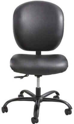 Safco Alday™ 24 Hour Office Chair [3391BL] -Office Chairs Unlimited Shop safco alday trade 24 hour office chair 3391bl black vinyl bv no arms 38143963922680