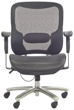 Safco Lineage Big & Tall All-Mesh Task Chair, 400 Lb. Weight Capacity [3505BL]