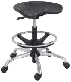 Safco SitStar Adjustable Tractor Seat Stool [6660]